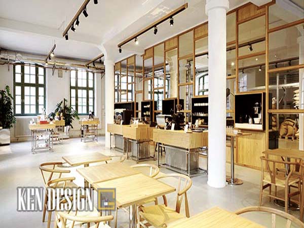 Thiết kế quán cà phê phong cách Bắc Âu nhìn là mê